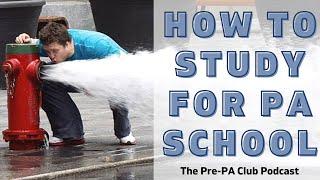 How to Study in PA School