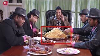 Prudhvi Raj Eating Chicken Biryani Funny Comedy Scene | @TeluguVideoZ