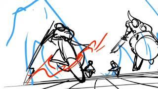 StoryboardArt Mentorship Action Module Thumbnail Animatic