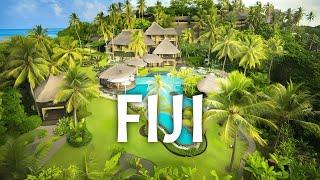 Laucala Island Fiji Pristine beaches swaying palm trees crystal clear waters