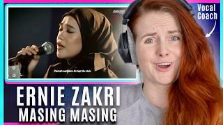 Is This The Best Singer In Malaysia? | Vocal Coach Reacts | Ernie Zakri - "Masing Masing"