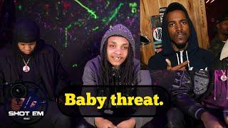 TTE Lil Ted (Baby Threat) on Lamron Vs TTE speculations. Says he does not rock with Lil Reese.