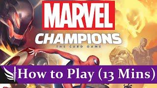 How to play Marvel Champions: The Card Game (FULL rules, 13 minutes)