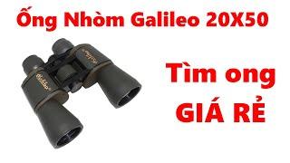 Ống Nhòm Galileo 20x50 Hải Quân Mỹ Chính Hãng, Ống Nhòm Tìm Ong Giá Rẻ Cho Các Bác Tham Khảo