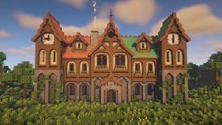 Minecraft Fantasy Mansion Tutorial