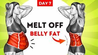 Burn Belly Fat & Lose Weight 30-Min Daily Standing Exercises | 2 Week Challenge : DAY 7