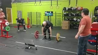 92 year-old Greysteel athlete John Claassen pulls 235!