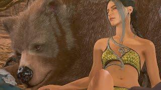 New Drow Twins Foursome Scene with Bear Halsin (Patch 5 Update)【Chi+Eng】