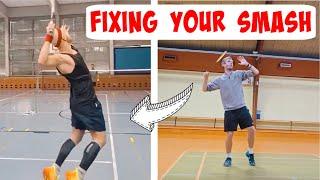 Improve Your Smash in Badminton - Fixing YOUR SMASH