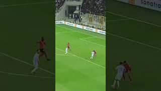 Replay Mandi pass Mahrez control pass Amoura but