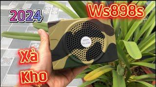 XẢ KHO - THANH LÝ Loa bẫy chim ws898s , loa gọi mồi có bluetooth / LH: 0868666090