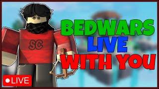 Live Win Robux Every 10 New Subs| Roblox Bedwars Custom Matches| Roblox Bedwars New Update