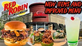 Red Robin NEW And Improved Menu/Tsunami Shrimp,BBQ Burnt Ends Burger & More