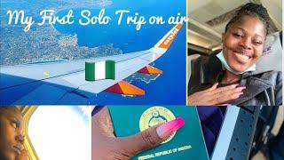 Flying from Lagos to Abuja Alone || First Flight Experience|| Airpeace Airline #travelvlog