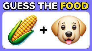 Guess the Food by Emoji  | 35 levels - Easy, Medium, Hard