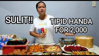 2,000 PESO TIPID HANDA RECIPE