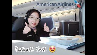 American Airlines 787 Dreamliner Business Class: Dallas to Tokyo