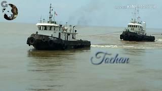 How Tugboat works | Tugboat in Malaysian sea
