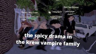 the drama in the krew vampire family