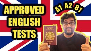 APPROVED English language tests/exams UK  [SELT - UKVI - A1/A2/B1]  spouse visa