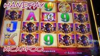 HANDPAY  Buffalo Gold at Kickapoo Lucky Eagle Casino