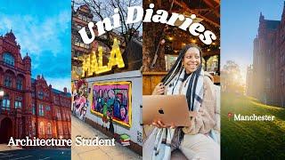 UNI DIARIES ep.01: first year Architecture student | Manchester, UK 