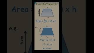 Area Of Trapezium l #trapezium #area