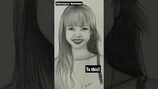 Drawing of Blackpink Lisa! Sketcholic Artmania