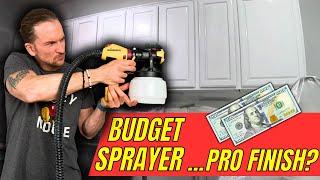 I Sprayed Kitchen Cabinets With A $200 Sprayer! Wagner Flexio 5000 Sprayer Review