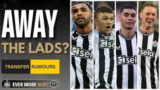 AWAY THE LADS | Wilson, Trippier, Almiron & Longstaff all linked with moves away from Newcastle