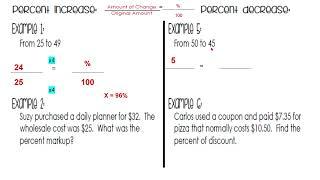 Percent of Change Flipped Classroom