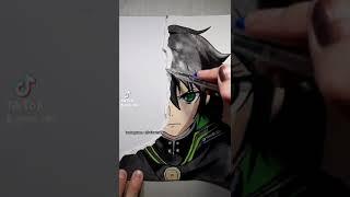 yuichiro hyakuya demon version (owari no seraph)