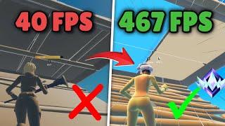 How to INSTANTLY BOOST FPS in FORTNITE (FPS OPTIMIZATION)