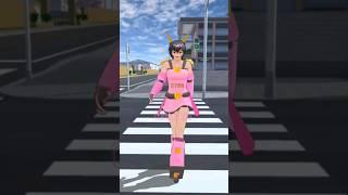 Hanako 1 Robot Human Version ... SAKURA School Simulator #sakuraschoolsimulator #shorts #tiktok