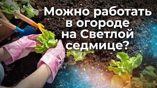 Можно работать в огороде на Светлой седмице? Священник Антоний Русакевич