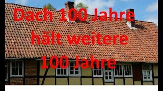 Dachziegel erhalten auch wenn sie 100 Jahren alt sind