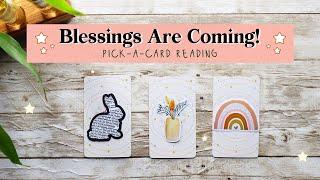 ️ Blessings PICK A CARD Tarot Reading  Miracles Coming Your Way ️