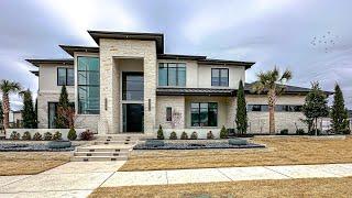 INCREDIBLE CUSTOM LUXURY HOUSE TOUR IN FRISCO TEXAS |  GATED COMMUNITY | Texas Real Estate