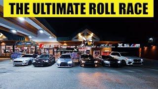 THE ULTIMATE ROLL RACE! Mustang GT vs Scatpack 392 vs EVO vs BMW X5M Comp vs ZL1!