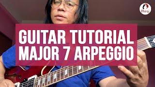 Guitar Tutorial in Nepali- Major 7 Arpeggio