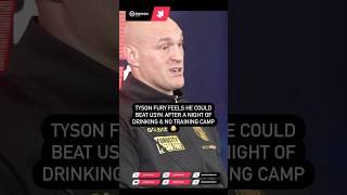 #TysonFury believes he’d beat #Usyk with no training camp  #boxing #boxer #boxeo #furyusyk #mma