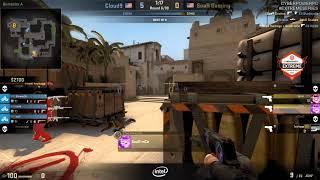 Cloud9 vs. SoaR Gaming (Ro4) - CyberPowerPC CS:GO $15K Winter Invitational Map 1