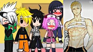 "Naruto and team 07 reacts to Naruhina" || Gacha club meme||