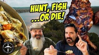 EATING WHAT THE AMAZON NATIVES EAT FOR 24 HOURS!