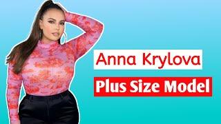 Anna Krylova ..| Russian Glamorous Plus Size Curvy Model | Fashion Model | Influencer | Biography