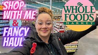 WHOLE FOODS SHOP WITH ME & HUGE GROCERY HAUL | FANCY FINDS FOR THE NEW YEAR! 