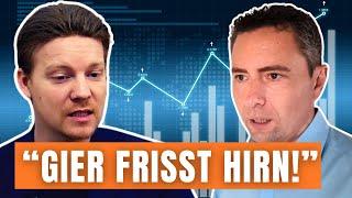 Buy the Dip funktioniert nie! Richtig investieren im Crash (Interview Joshua Halter)