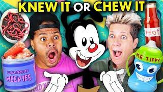 90s Cartoons Food Trivia Battle - Knew It Or Chew It (Rugrats, Dexter's Lab, Animaniacs)