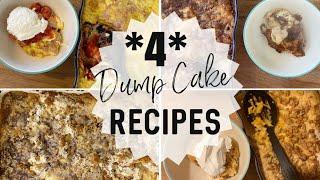 *4* DUMP CAKE RECIPES | EASY CAKE MIX RECIPES 2020