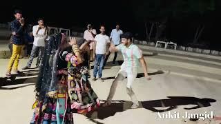 Ankit Jangid - Mast dance on Kandhe pe dunali leke. For full video, channel link in discription..